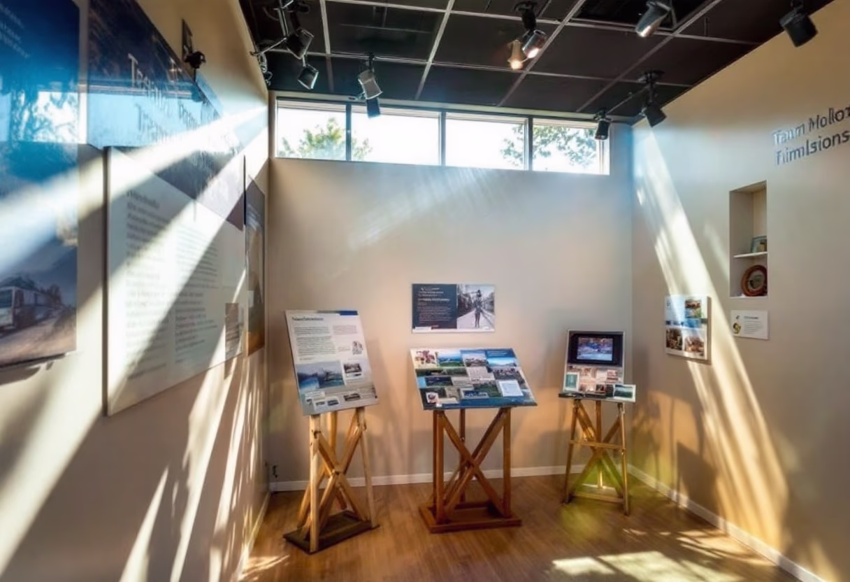 image of a milestone exhibit overview